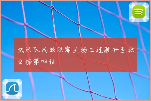 武汉队丙级联赛主场三连胜升至积分榜第四位